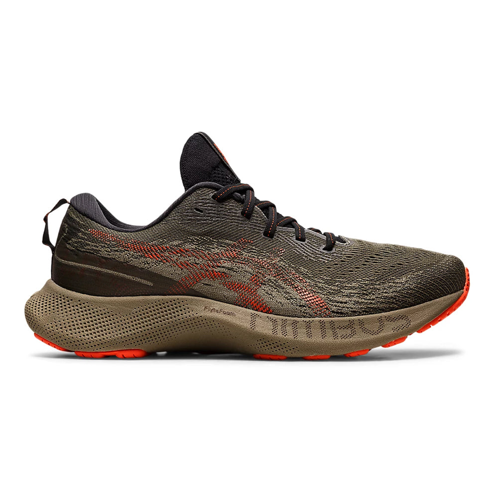 Men's Asics GEL-Nimbus Lite 3, Mantle Green/Cherry Tomato, 11 D Medium