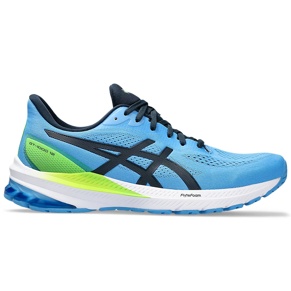Men's Asics GT-1000 12, Waterscape/French Blue, 12 D Medium