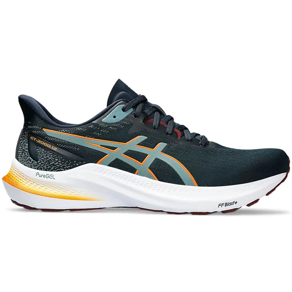Men's Asics GT-2000 12, French Blue/Foggy Teal, 14 D Medium