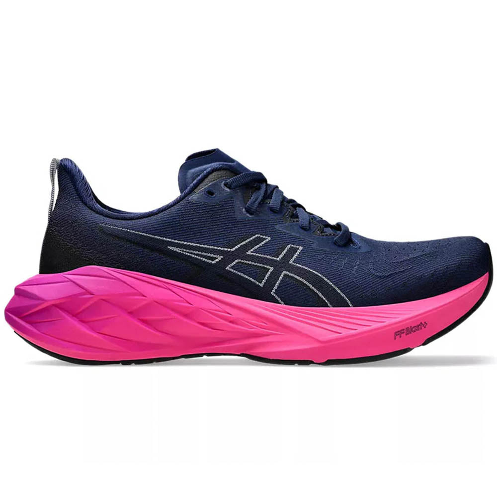 Men's Asics Novablast 4, Blue Expanse/Black, 7.5 D Medium