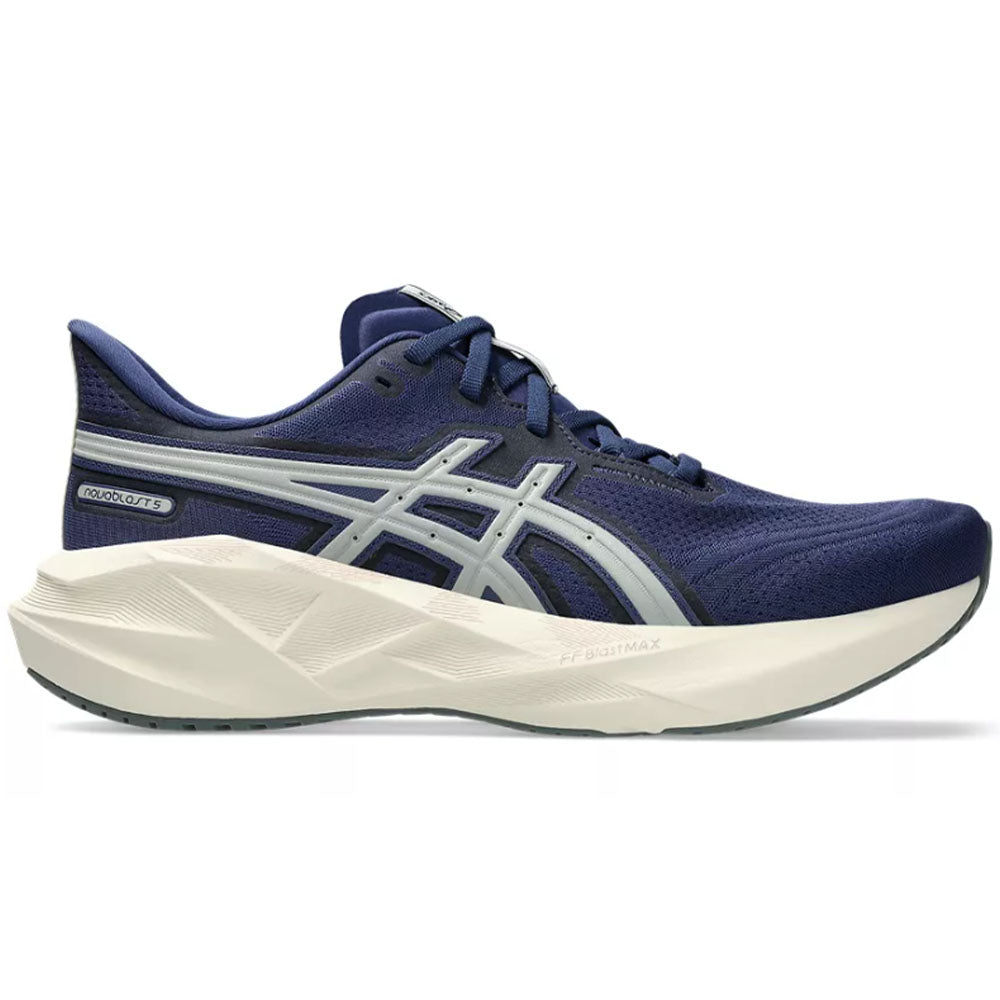 Men's Asics Novablast 5 ATC, Indigo Blue/Seal Grey, 10 D Medium