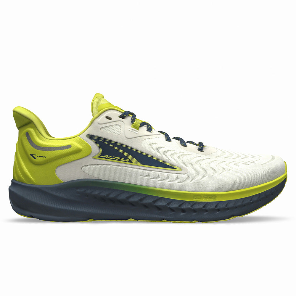 Men's Altra Torin 7, Lime/Blue, 11 D Medium