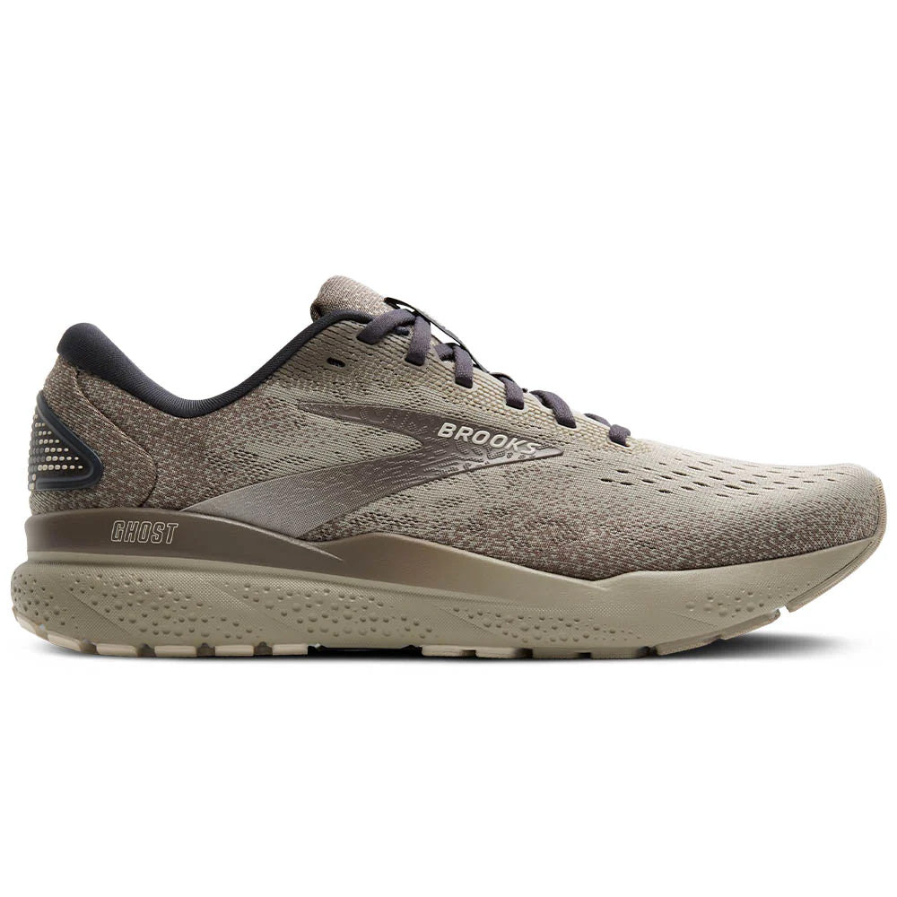 Men's Brooks Ghost 16, London Fog/Falcon/Coconut, 8.5 D Medium