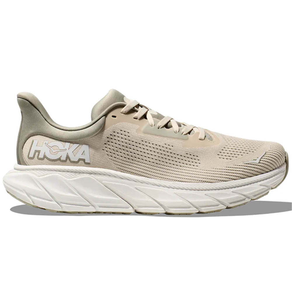 Men's Hoka Arahi 7, Oat Milk/Barley, 12.5 D Medium