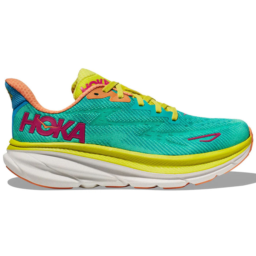 Men's Hoka Clifton 9, Ceramic/Evening Primrose, 12.5 D Medium
