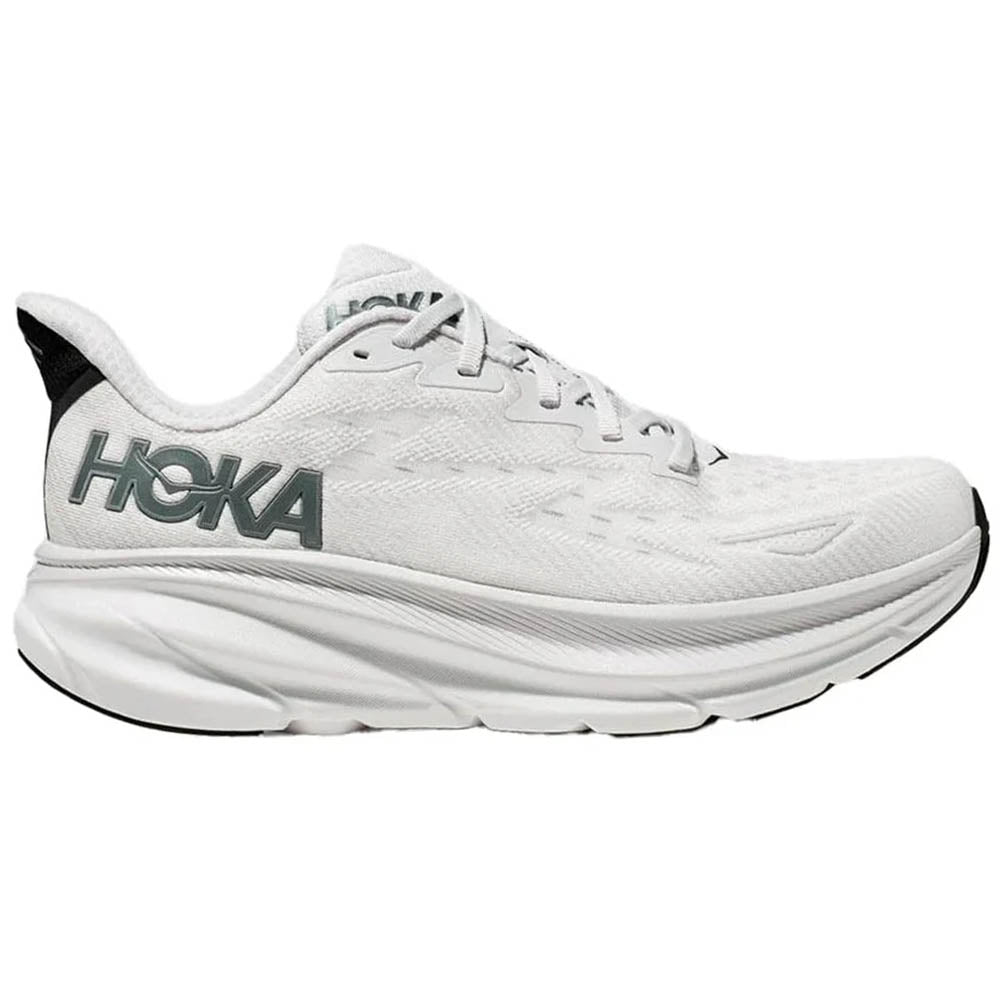 Men's Hoka Clifton 9, Nimbus Cloud/Steel Wool, 11.5 D Medium