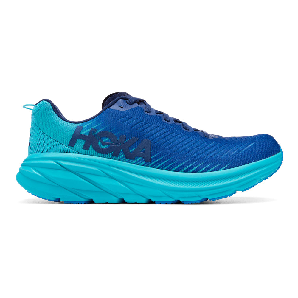 Men's Hoka Rincon 3, Bluing/Scuba Blue, 12.5 D Medium