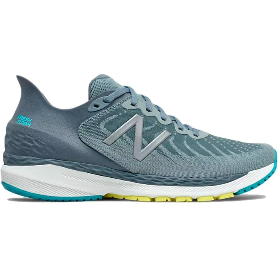 Men's New Balance Fresh Foam 860 v11, Ocean Grey/Virtual Sky, 9.5 D Medium