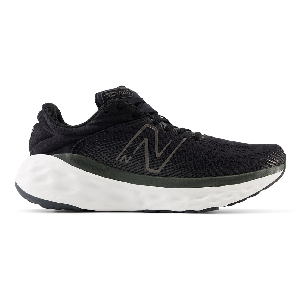 Men's New Balance Fresh Foam X 840v1, Blacktop/Black, 12 4E Extra Wide