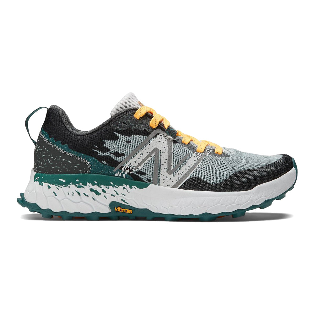 Men's New Balance Fresh Foam X Hierro V7, Concrete/Vintage Teal, 11.5 D Medium