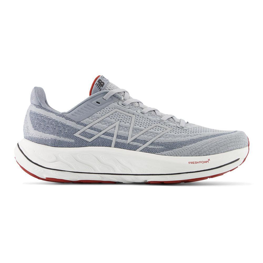 Men's New Balance Fresh Foam Vongo v6, Aluminum Grey/Brick Red, 13 D Medium