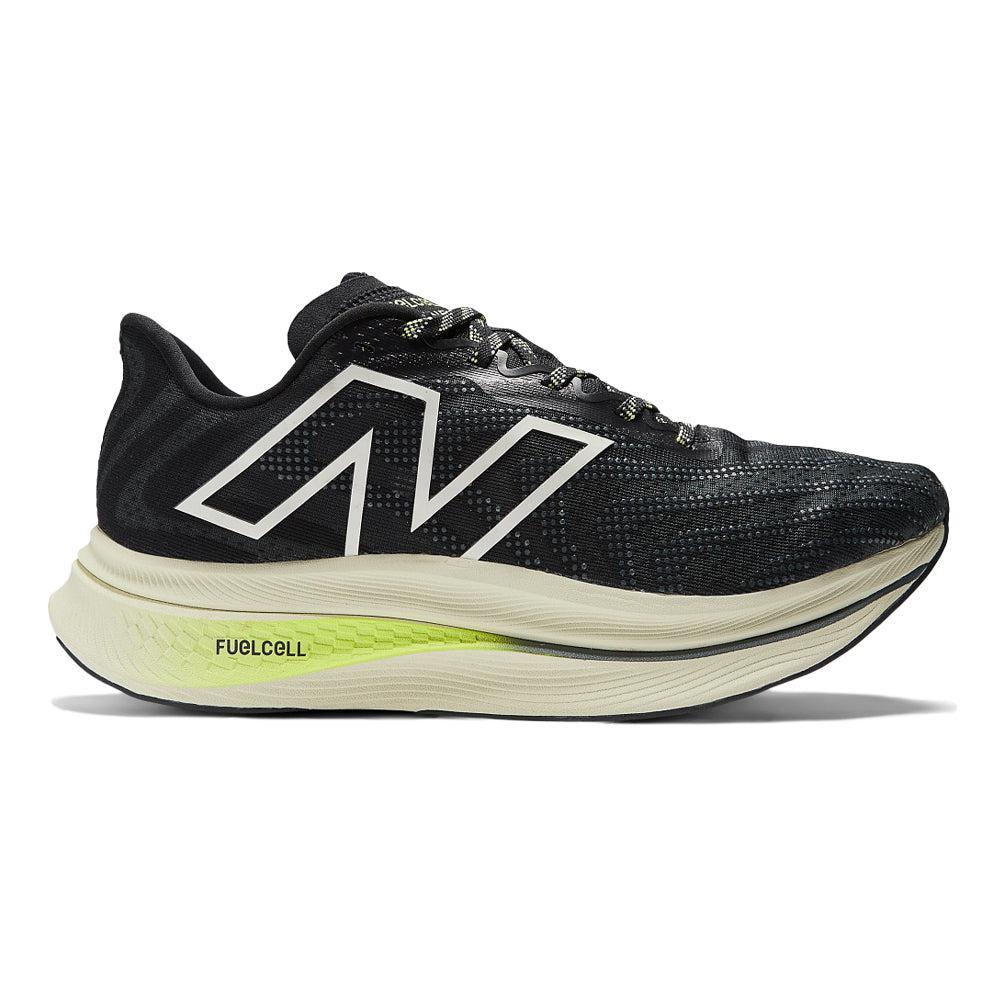 Men's New Balance FuelCell SuperComp Trainer v2, Black/Thirty Watt, 10.5 D Medium