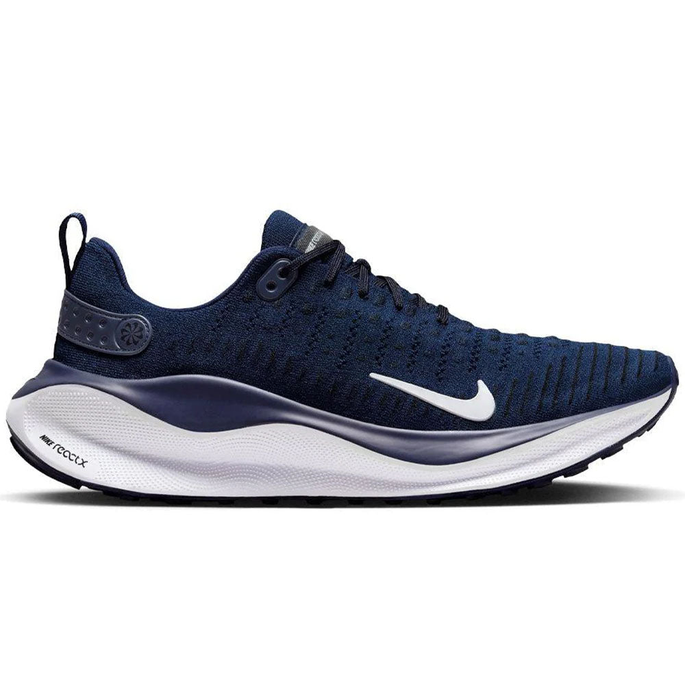 Men's Nike InfinityRN 4, College Navy/Platinum Tint-Black-Sail, 12 D Medium