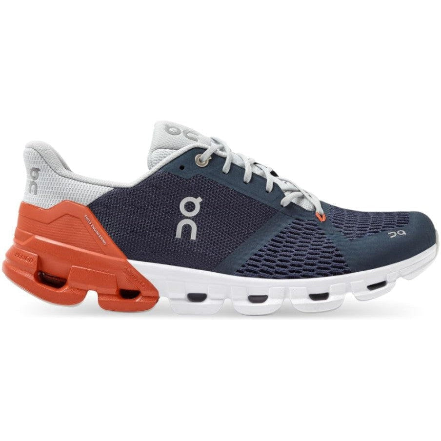 Men's On Cloudflyer, Midnight/Rust, 10 D Medium