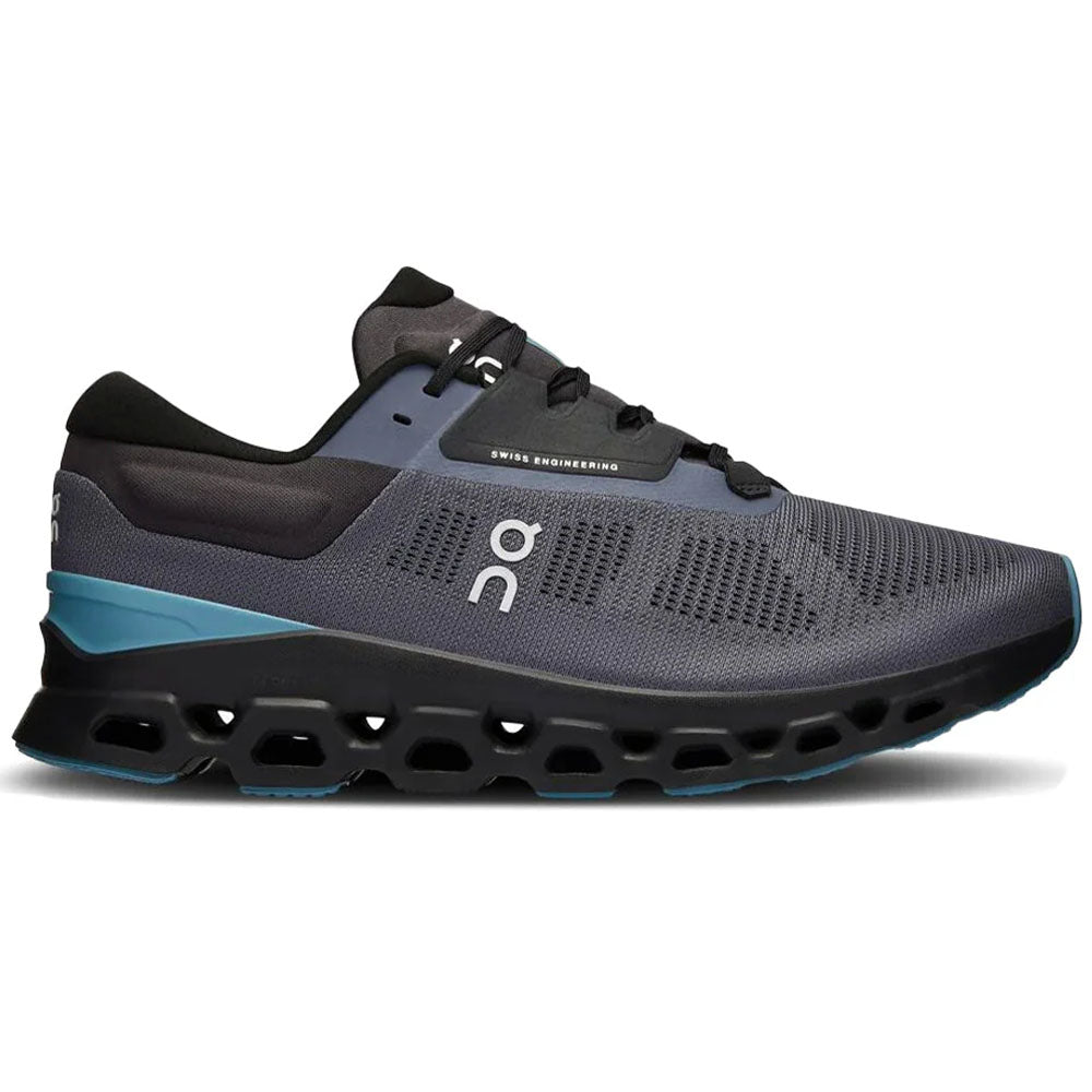 Men's On Cloudstratus 3, Metal/Wisteria, 14 D Medium