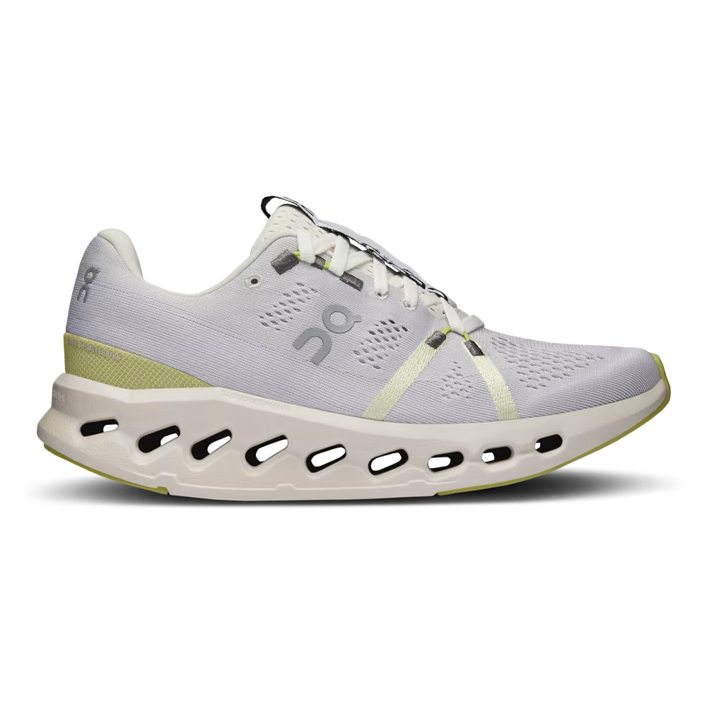 Men's On Cloudsurfer, White/Sand, 10.5 D Medium