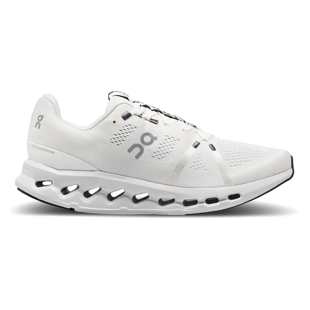 Men's On Cloudsurfer, White/Frost, 14 D Medium