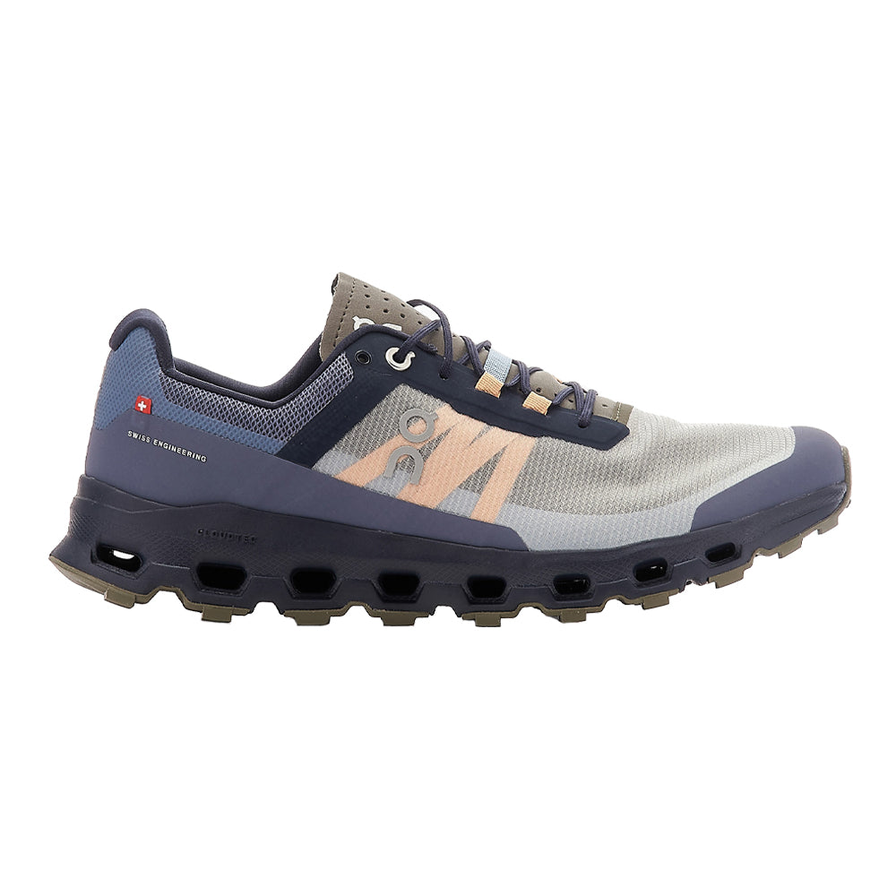 Men's On Cloudvista, Midnight/Olive, 8.5 D Medium