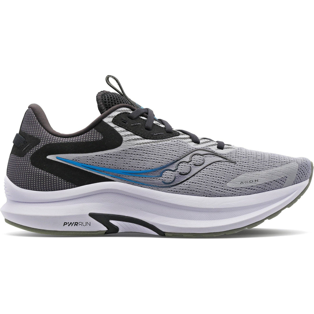 Men's Saucony Axon 2, ALLOY/TOPAZ, 9 D Medium