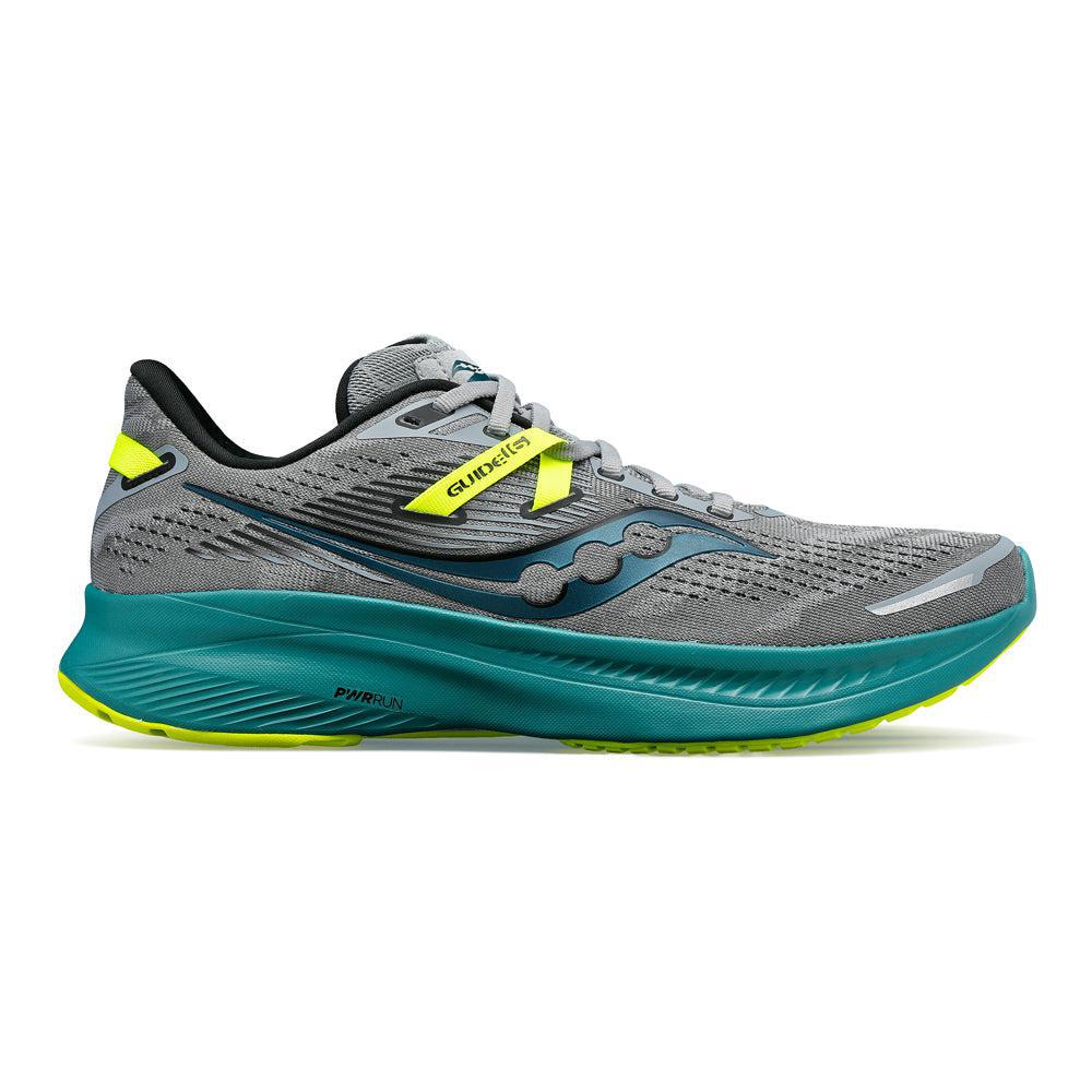 Men's Saucony Guide 16, Fossil/Moss, 12.5 D Medium