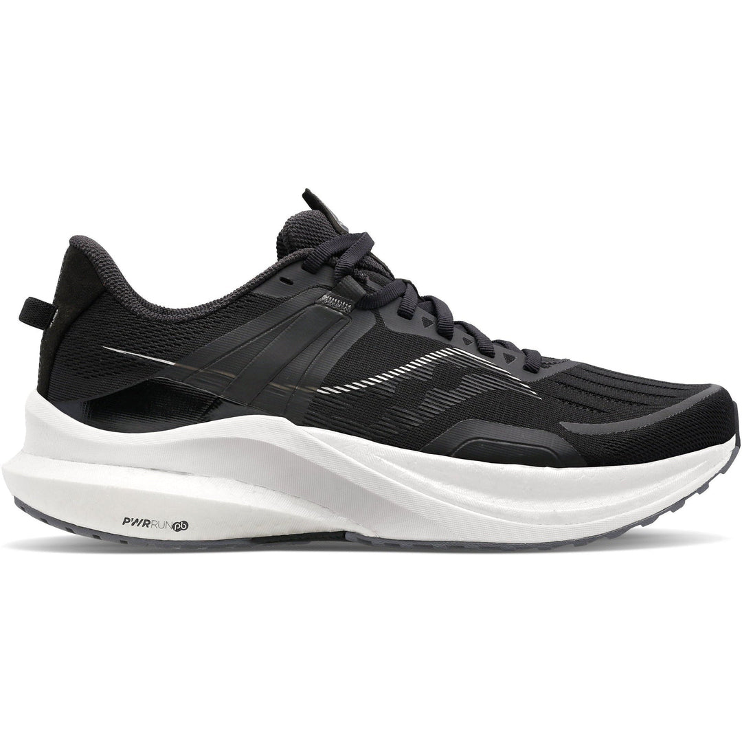 Men's Saucony Tempus, Black/Fog, 10.5 D Medium