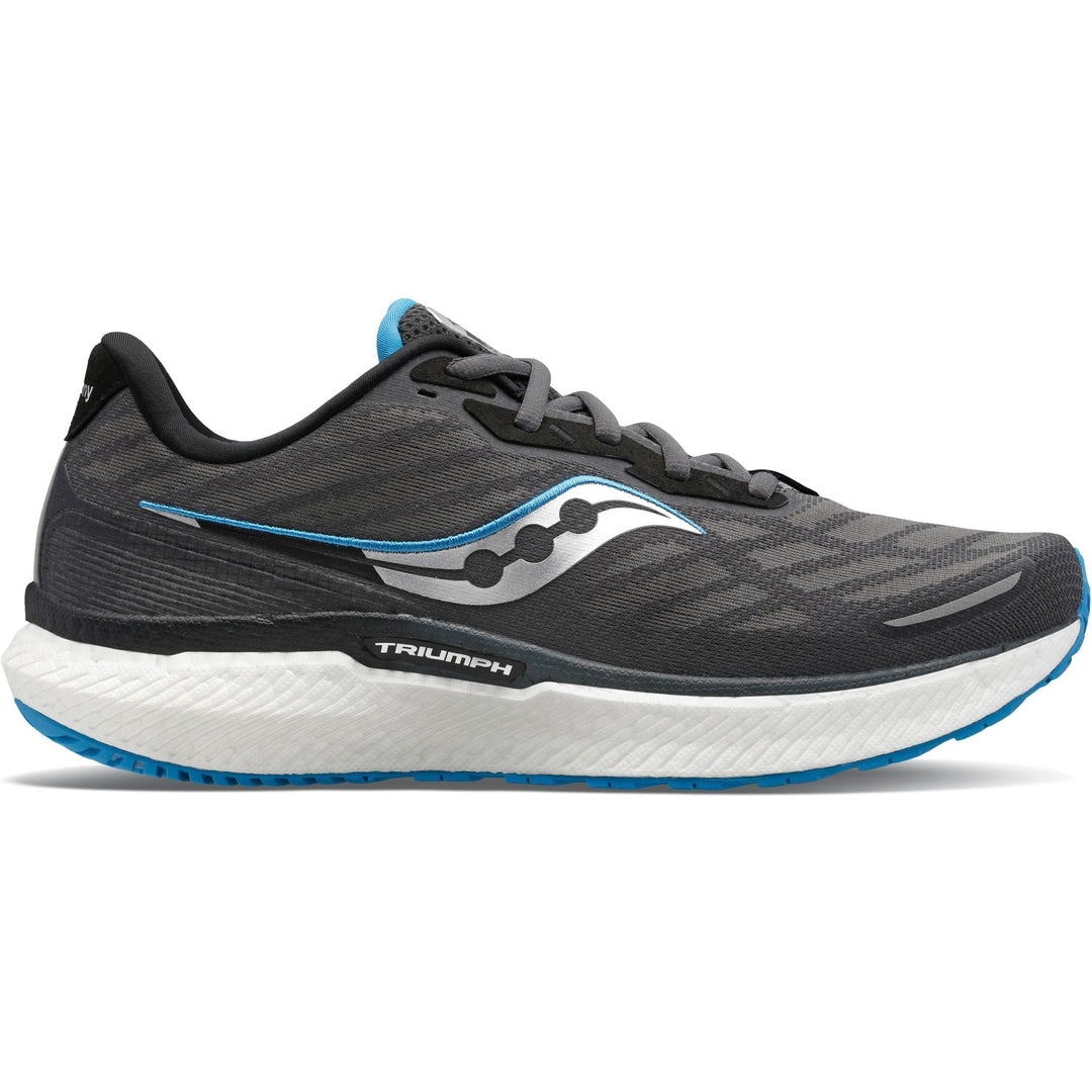 Men's Saucony Triumph 19, Shadow/Topaz, 12.5 D Medium