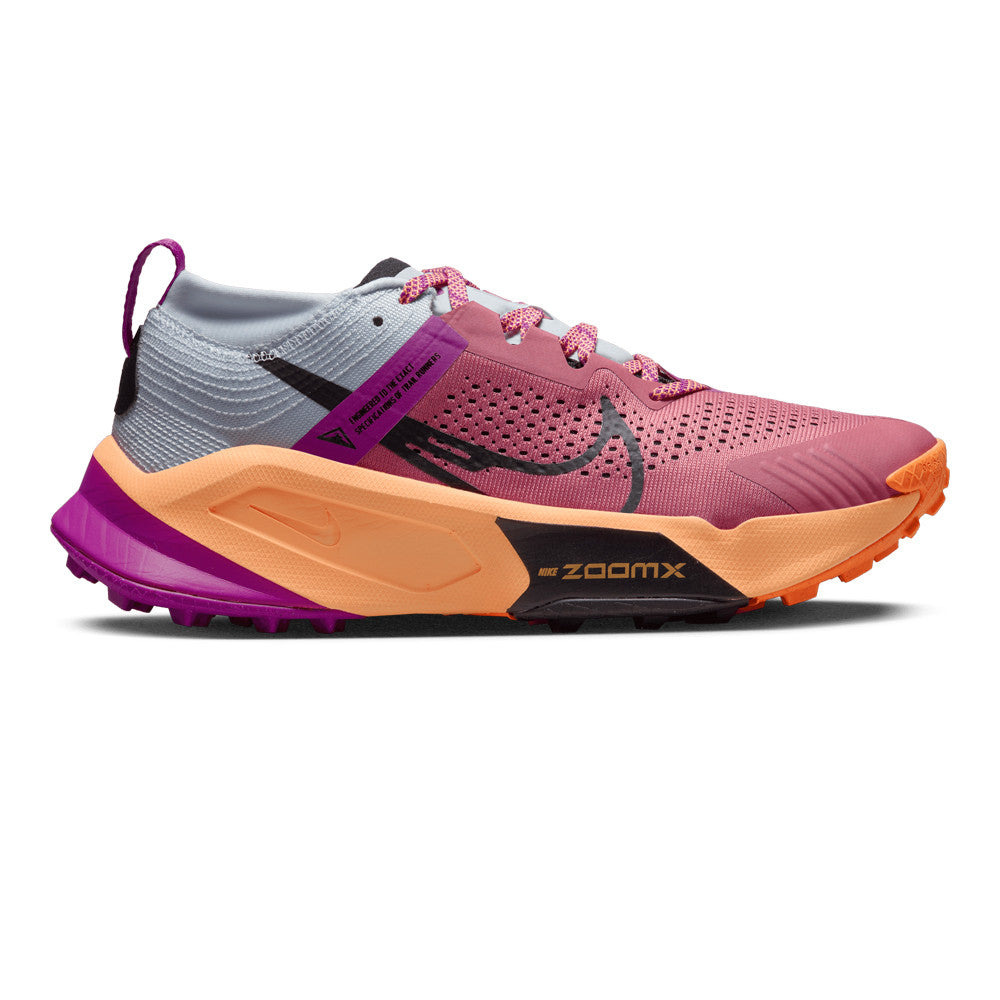 Men's Nike ZoomX Zegama Trail, Desert Berry/Black, 6 D Medium