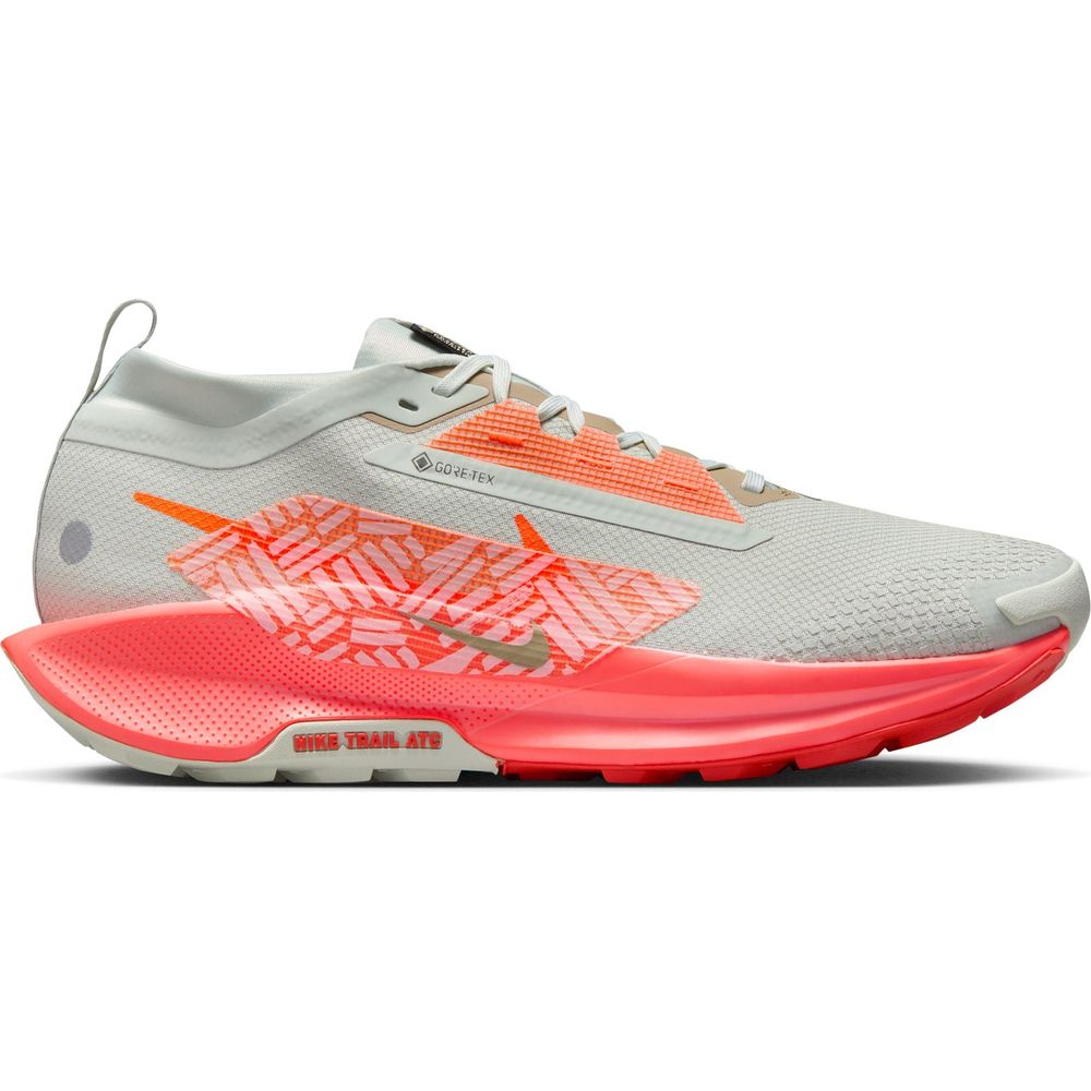 Men's Nike Pegasus Trail 5 Gore-Tex, Light Silver/Hyper Crimson, 11.5 D Medium