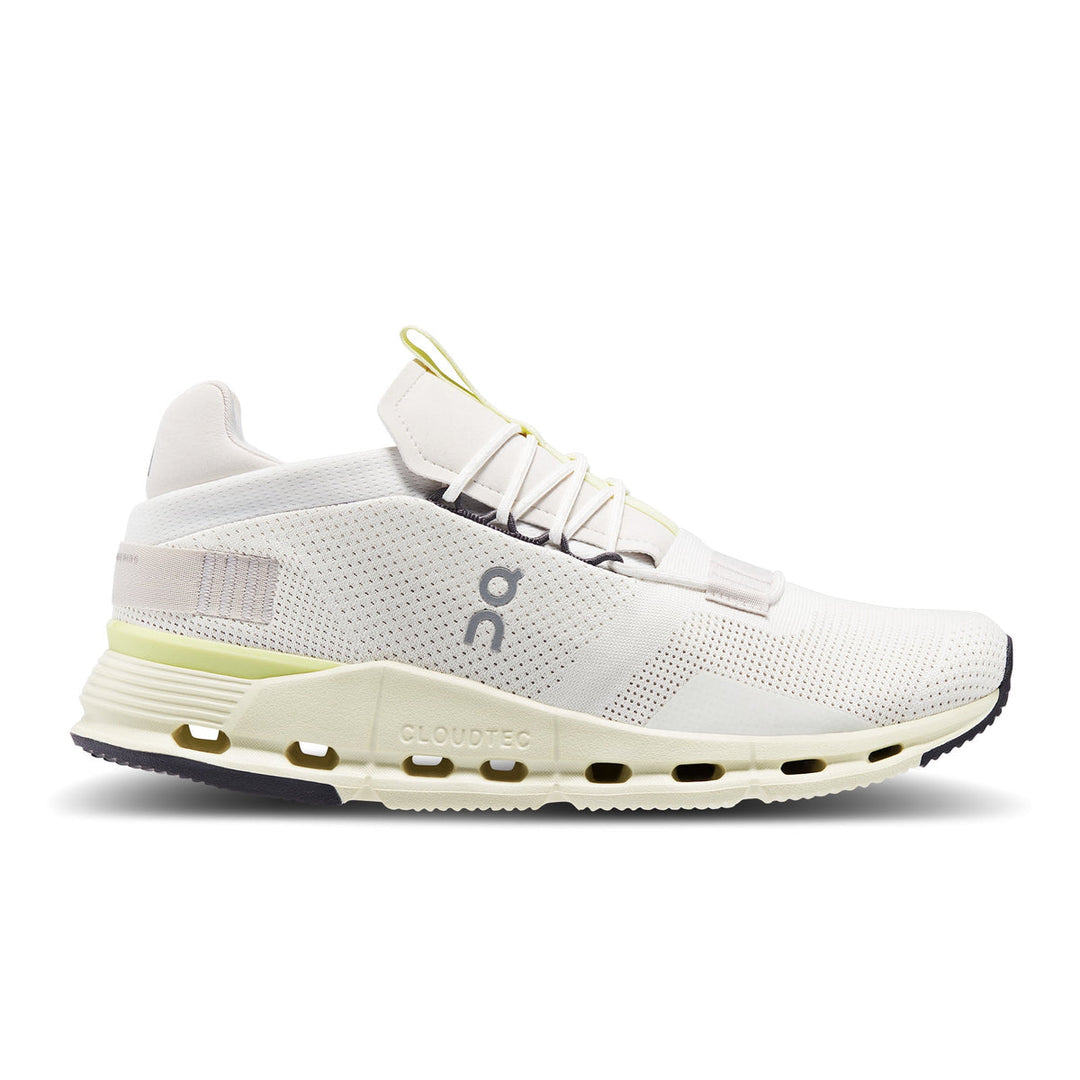 Men's On Cloudnova, Undyed-White/Seedling, 13 D Medium