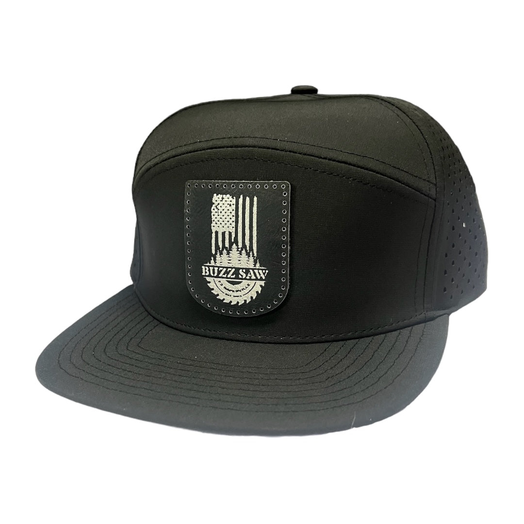 F3 Naperville Buzz Saw Leatherette Patch Hat Pre-Order August 2023