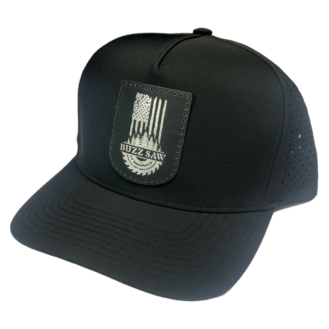F3 Naperville Buzz Saw Leatherette Patch Hat Pre-Order August 2023