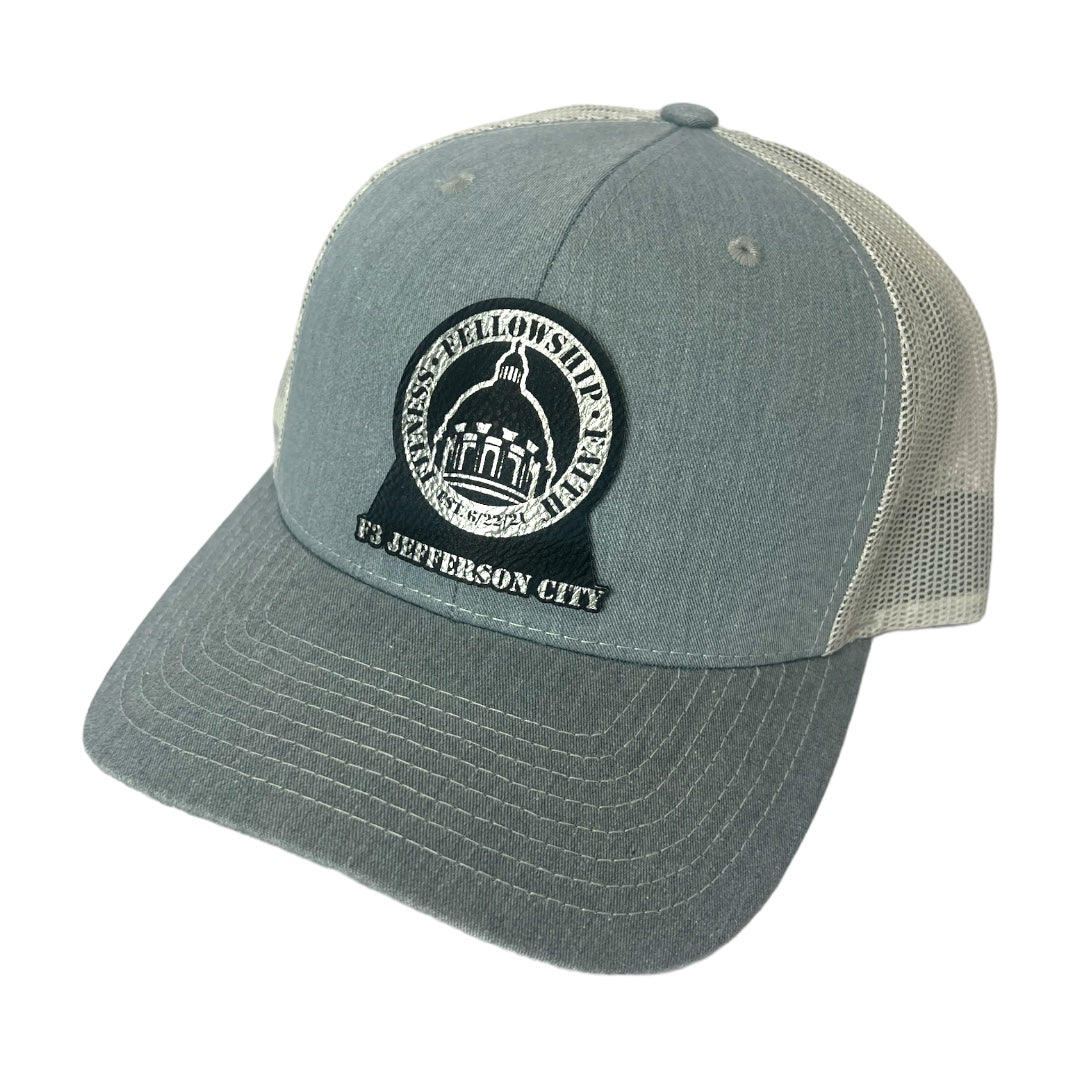 F3 Jefferson City Leatherette Patch Hat Pre-Order August 2023