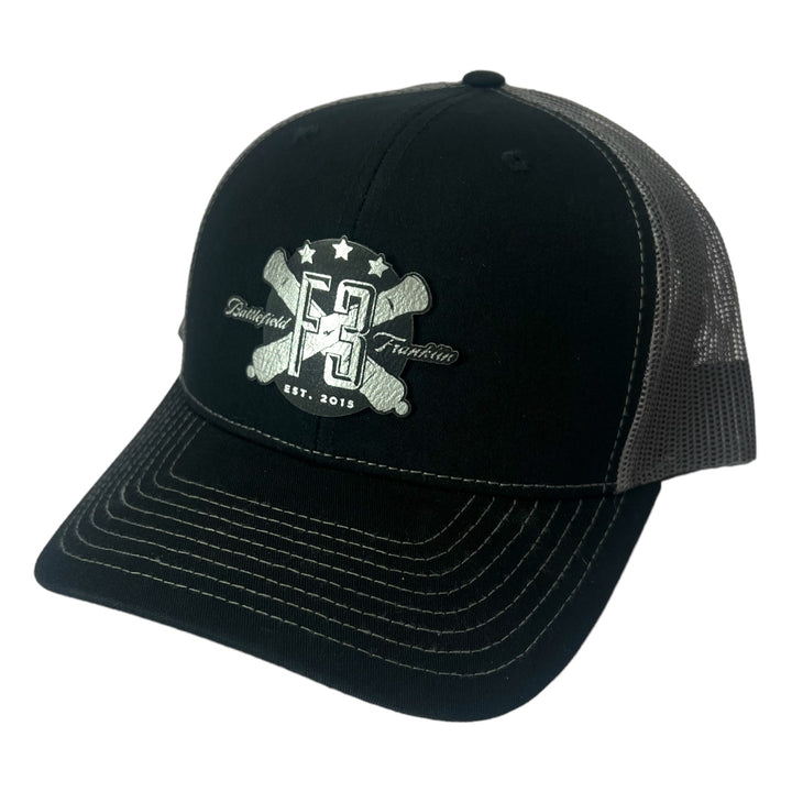 F3 Franklin Battlefield Leatherette Patch Hat Pre-Order August 2023