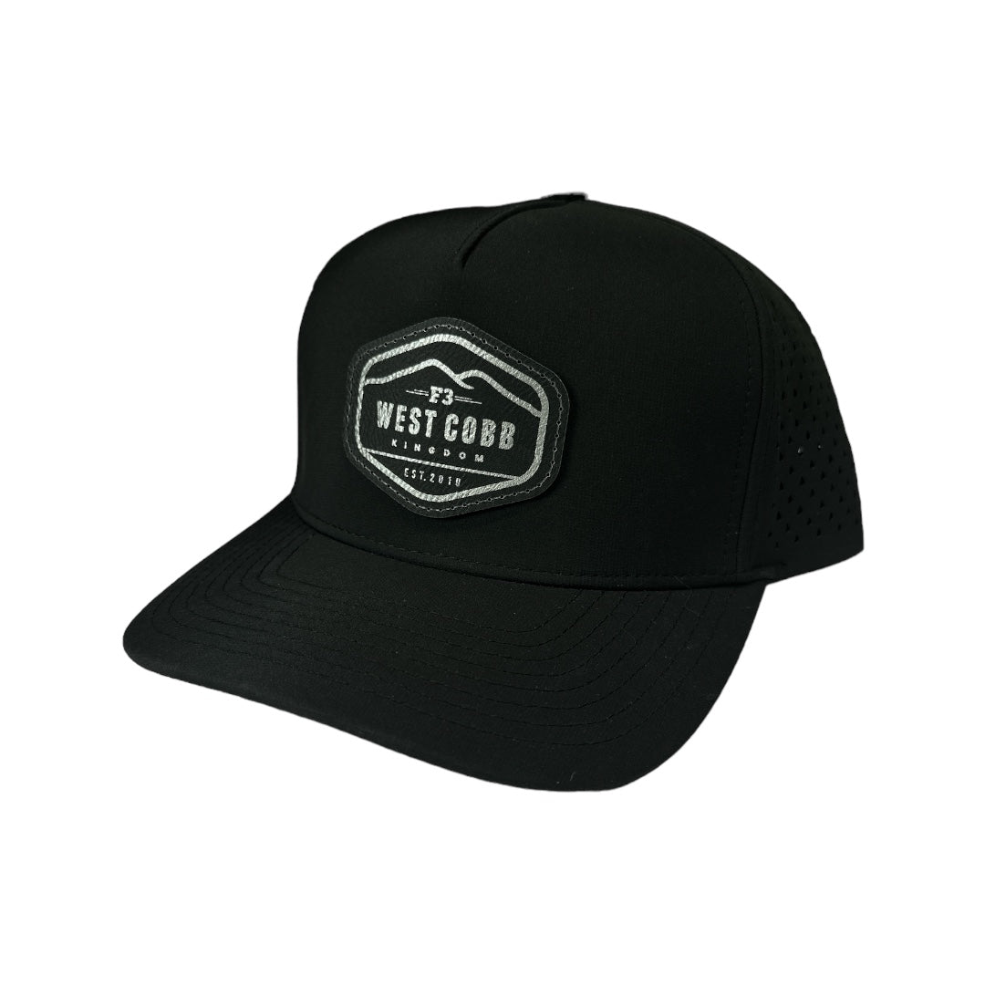 F3 West Cobb Kingdom Leatherette Patch Hat Pre-Order September 2023