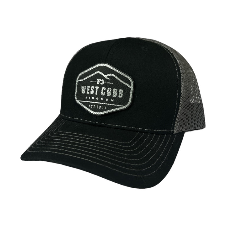 F3 West Cobb Kingdom Leatherette Patch Hat Pre-Order September 2023