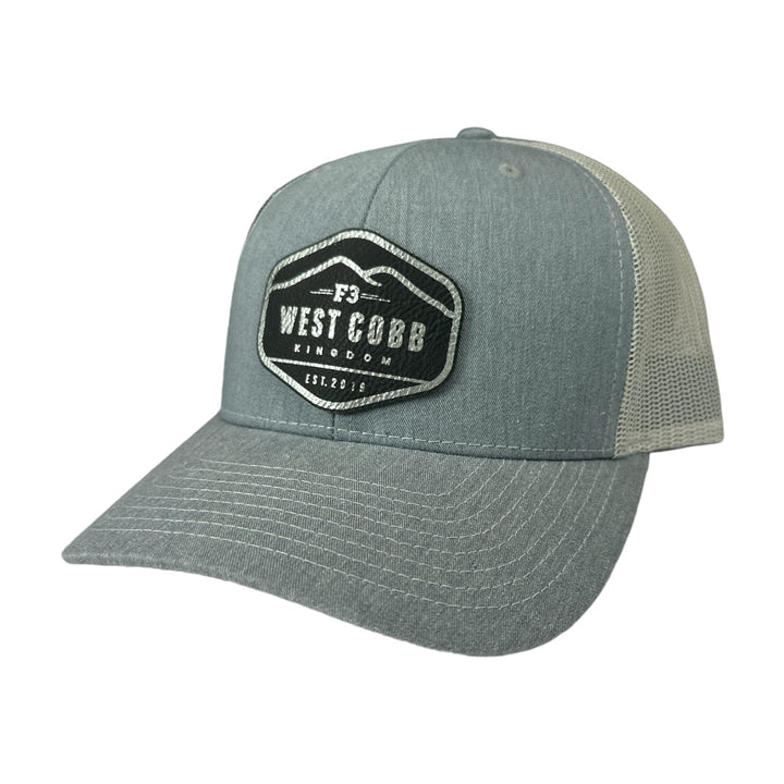 F3 West Cobb Kingdom Leatherette Patch Hat Pre-Order September 2023