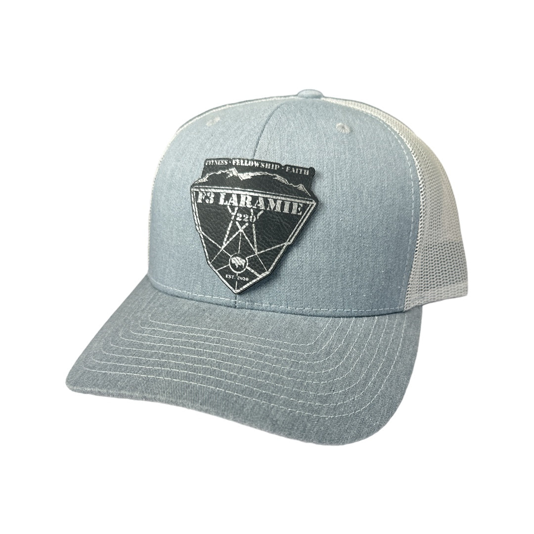 F3 Laramie Leatherette Patch Hat Pre-Order October 2023