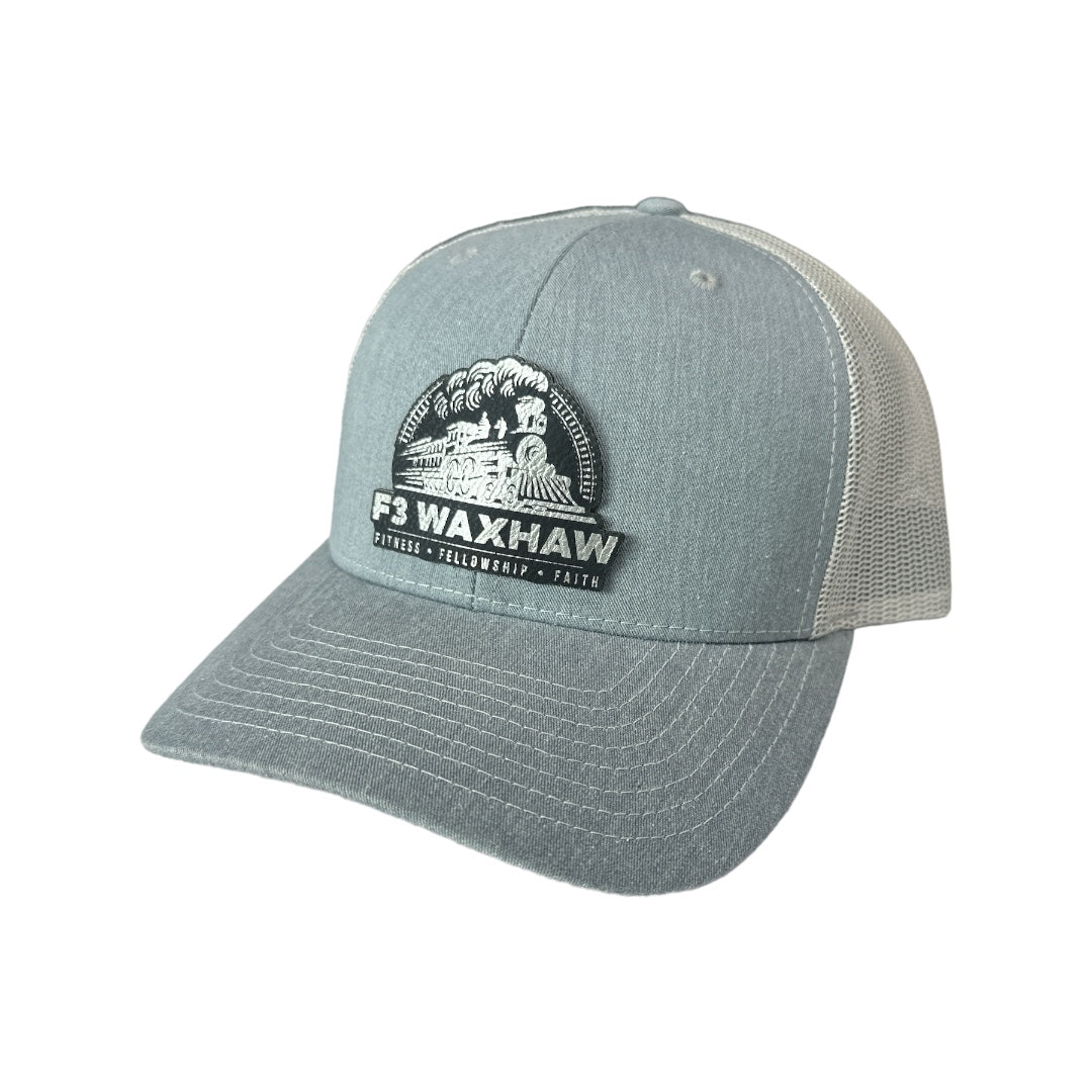F3 Waxhaw Leatherette Patch Hat Pre-Order October 2023