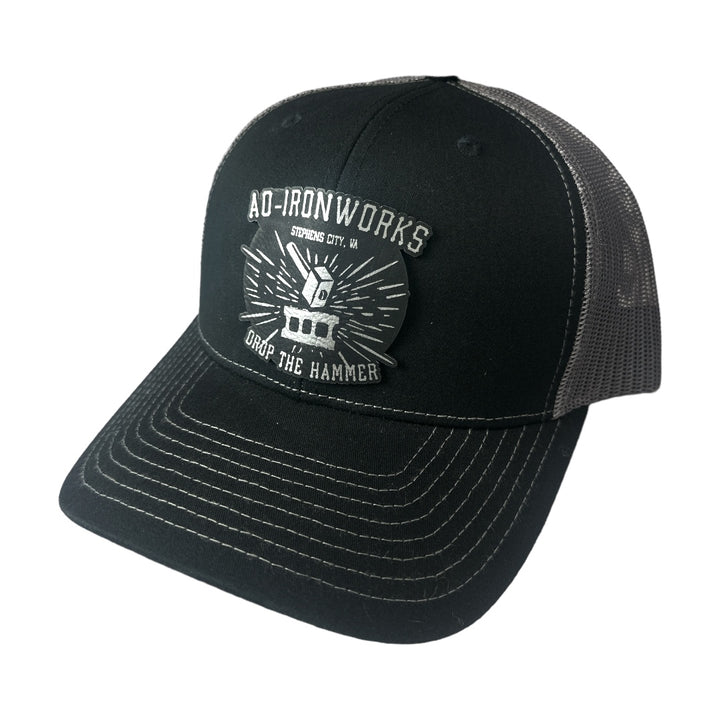 F3 Ironworks Drop The Hammer Leatherette Patch Hat Pre-Order November 2023