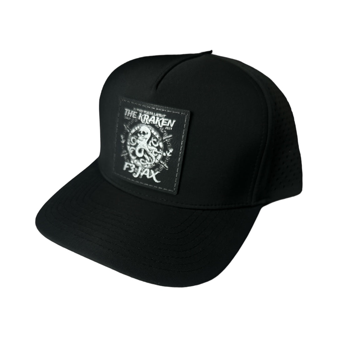 F3 Jacksonville The Kraken 2024 Leatherette Patch Hat Pre-Order December 2023