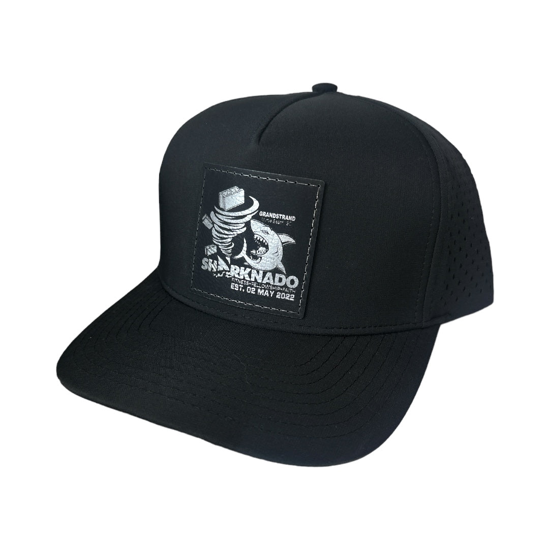 F3 Grandstand Sharknado Leatherette Patch Hat Pre-Order January 2024