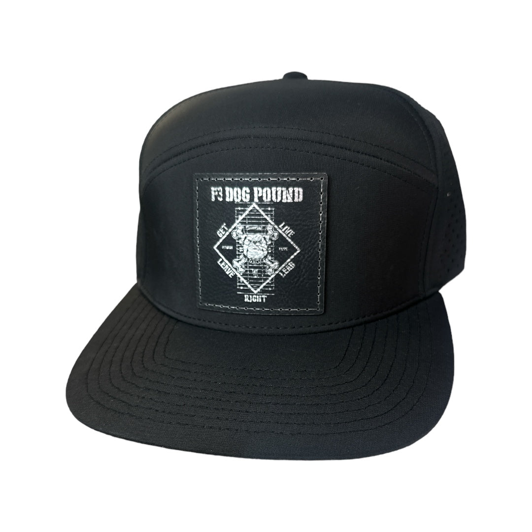 F3 Fort Bend Dog Pound Leatherette Patch Hat Pre-Order January 2024