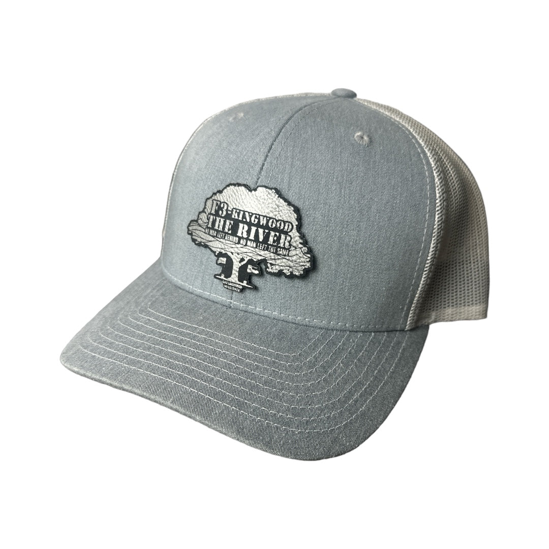 F3 Kingwood The River Leatherette Patch Hat Pre-Order January 2024