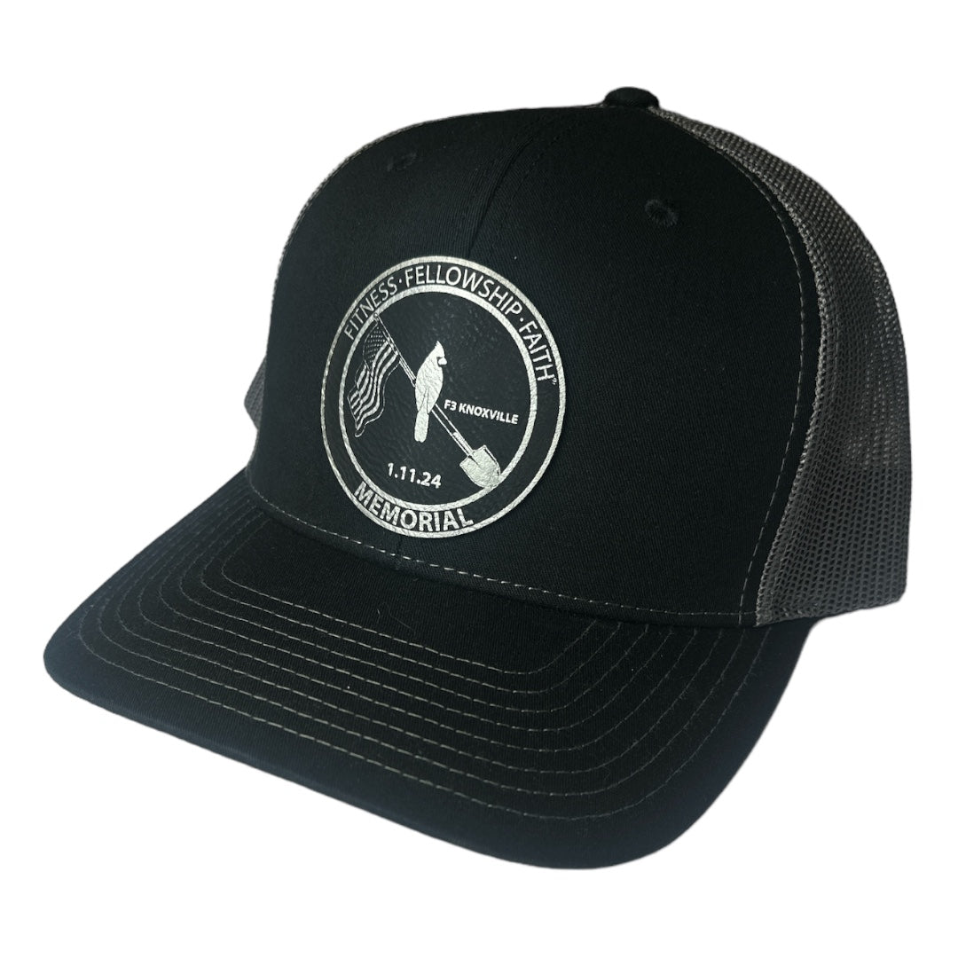 F3 RoCo Cardinal Leatherette Patch Hat Pre-Order February 2024