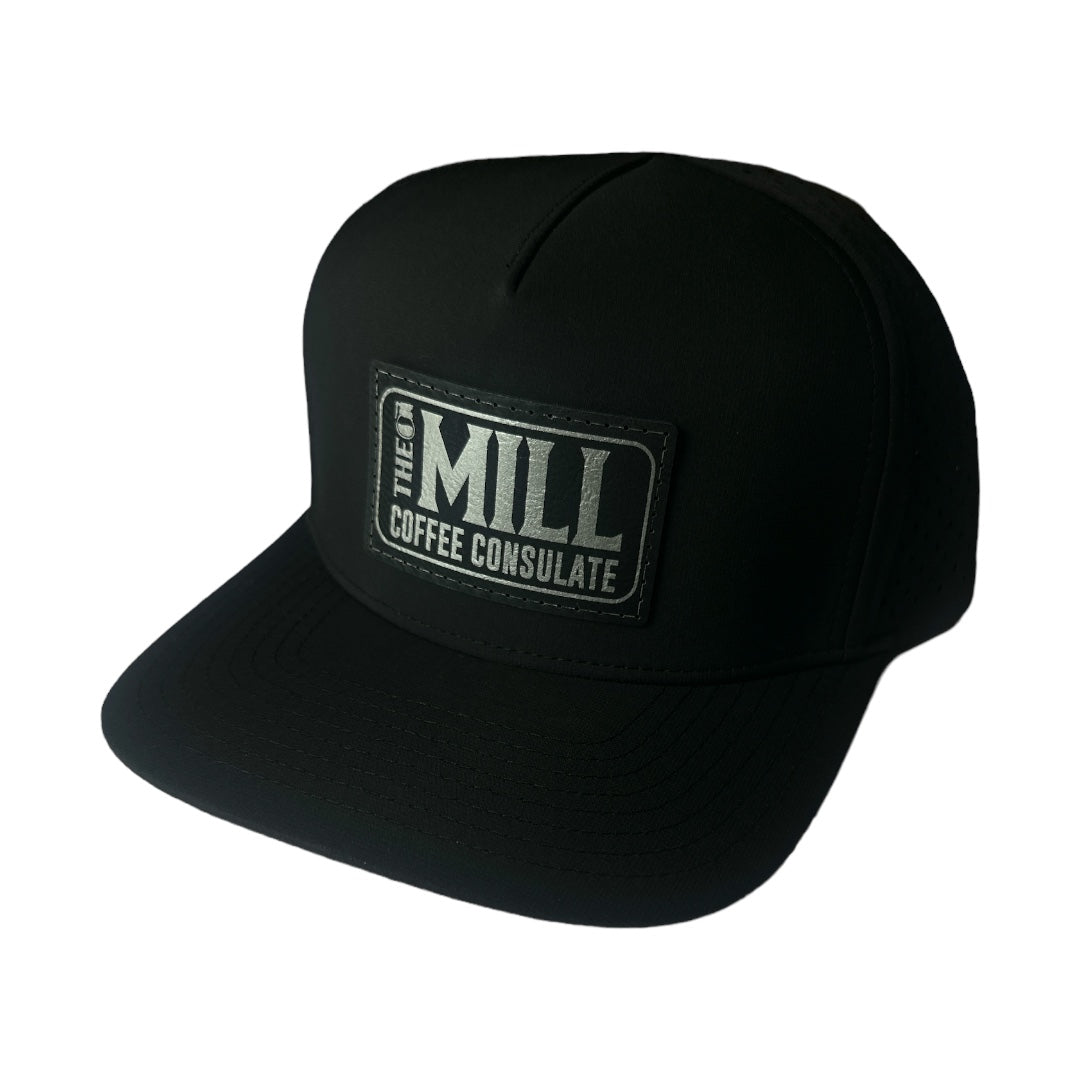 F3 Texas The Mill Coffee Consulate Leatherette Patch Hat Pre-Order January 2024