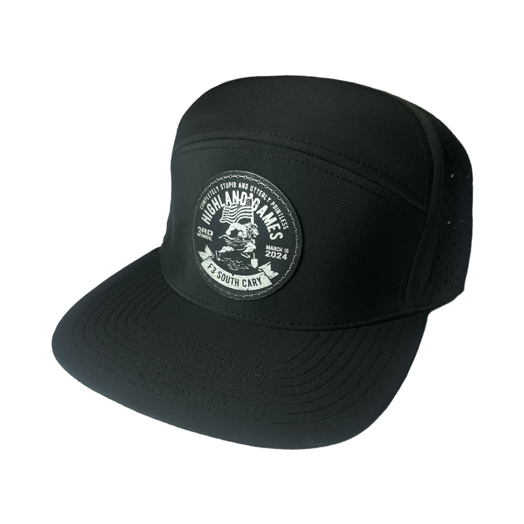 F3 South Cary 2024 Highland Games CSAUP Leatherette Patch Hat Pre-Order January 2024