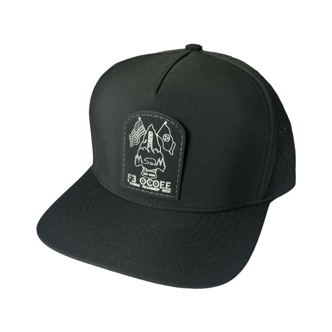 F3 Ocoee Inaugural Leatherette Patch Hat Pre-Order February 2024