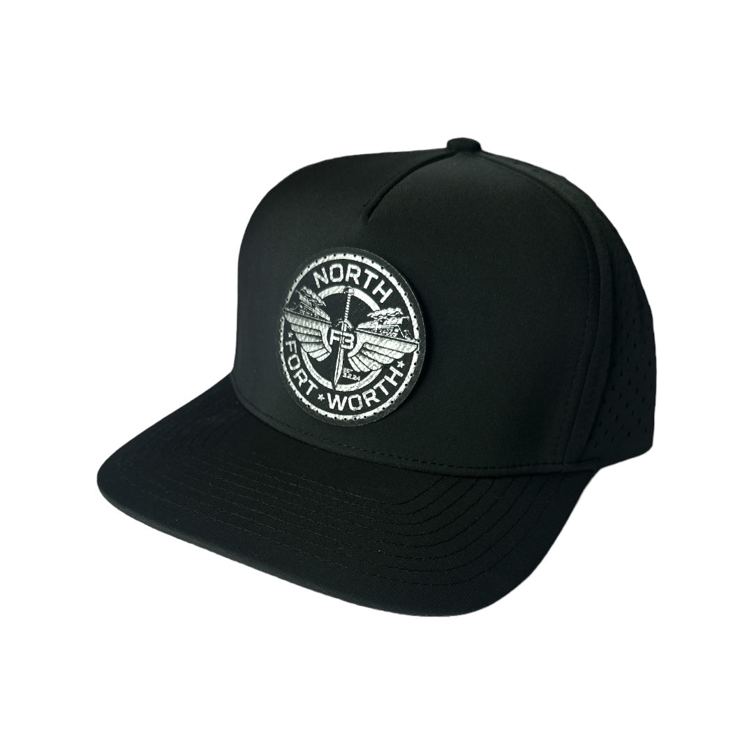 F3 North Fort Worth Leatherette Patch Hat Pre-Order February 2024