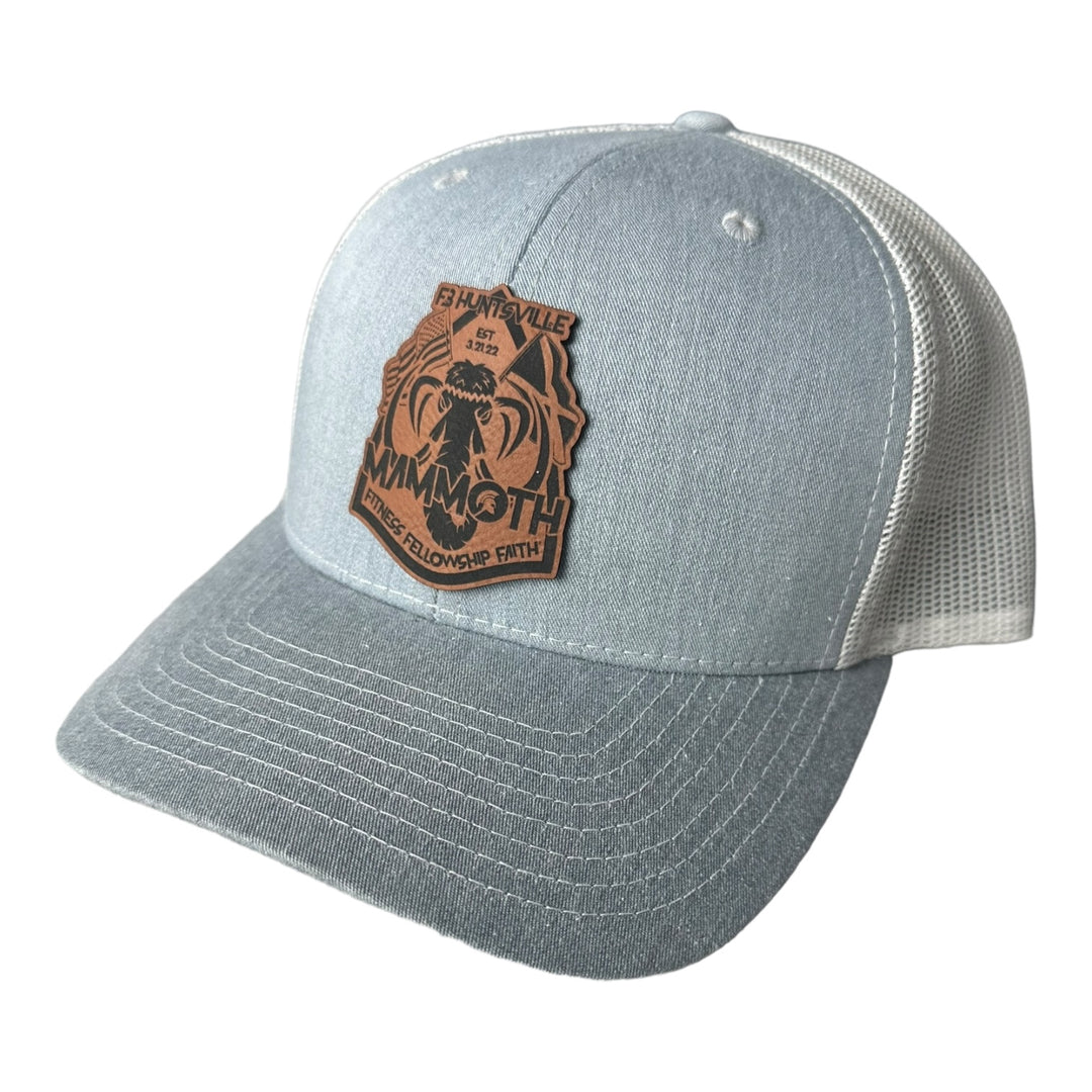 F3 Huntsville Mammoth Leatherette Patch Hat Pre-Order May 2024
