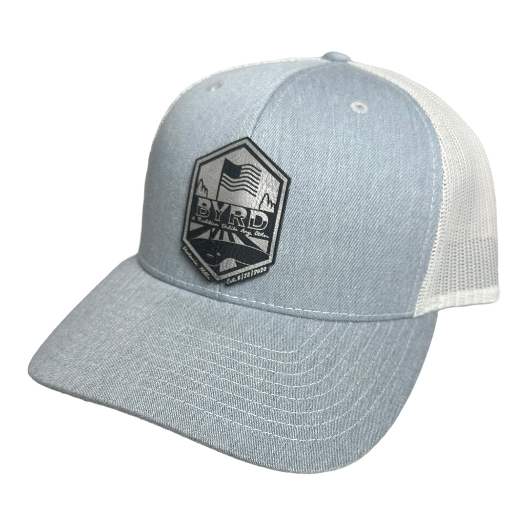 F3 Byrd Leatherette Patch Hat Pre-Order May 2024